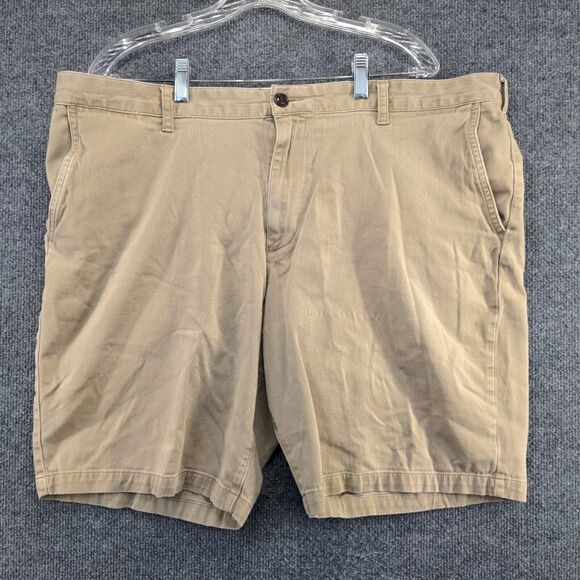 Dockers Men's Chino Shorts Tan Size 42 Cotton Blend Slash Pockets - Picture 5 of 14